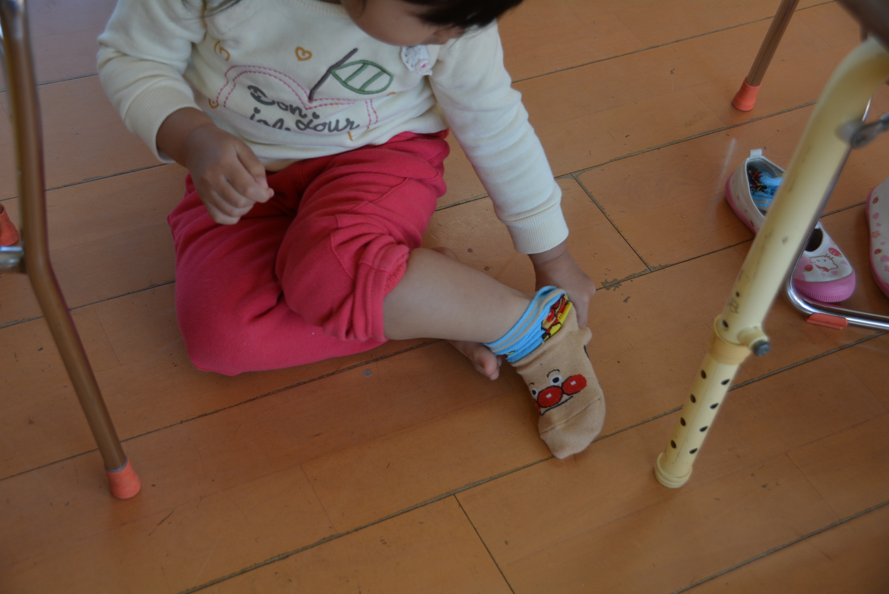 １月２９日 月 プレスクールもも組 幼稚園ごっこ きよせ幼稚園