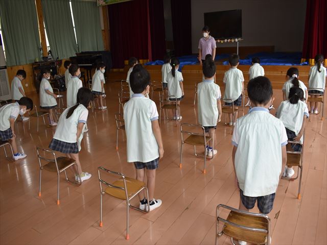 ７月３日 金 年中 音楽 製作帳絵付け 学校法人 清瀬学園