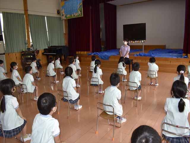 ７月３日 金 年中 音楽 製作帳絵付け 学校法人 清瀬学園