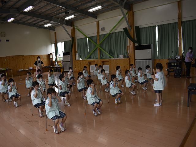 ７月３日 金 年中 音楽 製作帳絵付け 学校法人 清瀬学園
